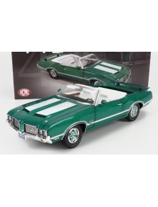 OLDSMOBILE - 442 W-30 CABRIOLET 1972 - GREEN MET