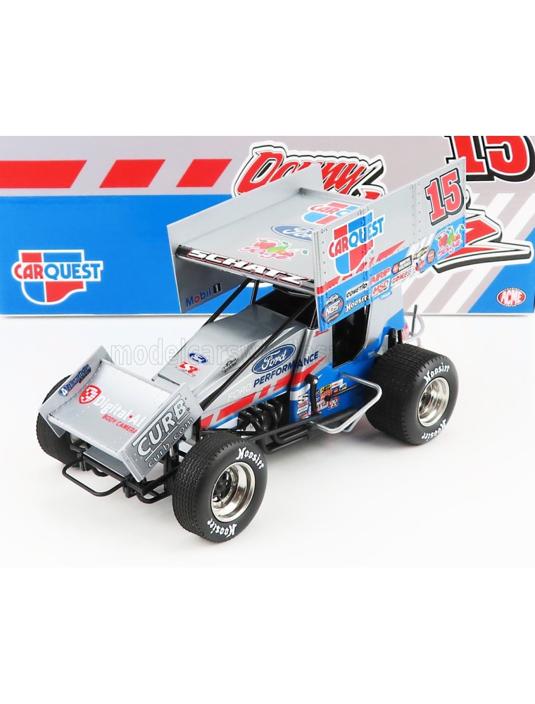 FORD USA - TEAM CARQUEST N 15 SPRINT CAR SERIES SEASON 2021 D.SCHATZ - SILVER BLUE