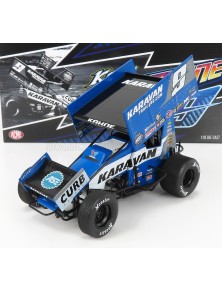 FORD USA - TEAM KARAVAN TRAILERS N 9 SPRINT CAR SEASON 2021 K.KAHNE - BLUE