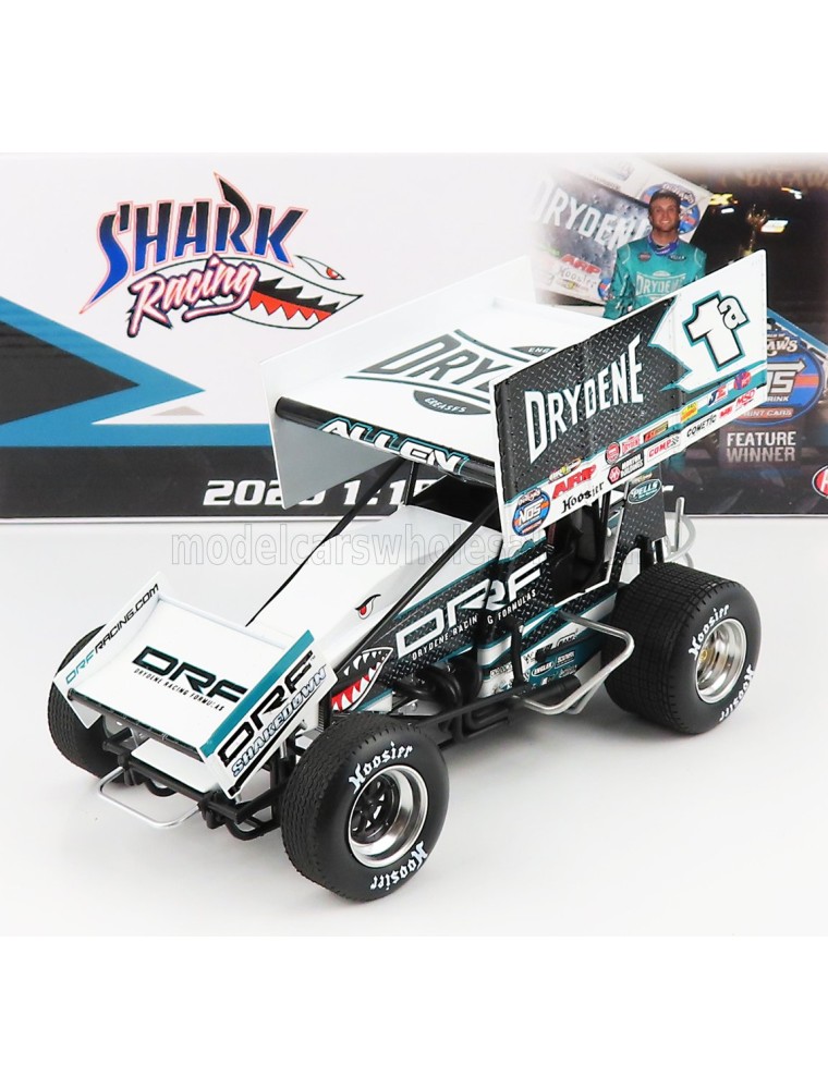 FORD USA - TEAM SHARK RACING N 1a SPRINT CAR SERIES SEASON 2020 J.ALLEN - WHITE BLACK