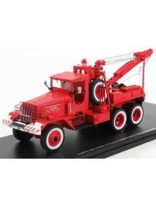 WARD LA FRANCE - M1A1 TRUCK 3-ASSI SAPEURS POMPIERS WRECKER 1944 - AUTOGRU - CARRO ATTREZZI - CRANE - GRUE - RED WHITE