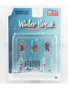 FIGURES - SET 4X WINTER BREAK - VARIOUS