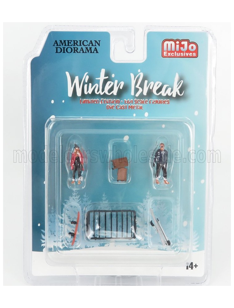 FIGURES - SET 4X WINTER BREAK - VARIOUS