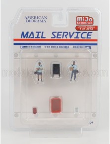 ACCESSORIES - SET MAIL SERVICE - 2X FIGURE - VARIOUS