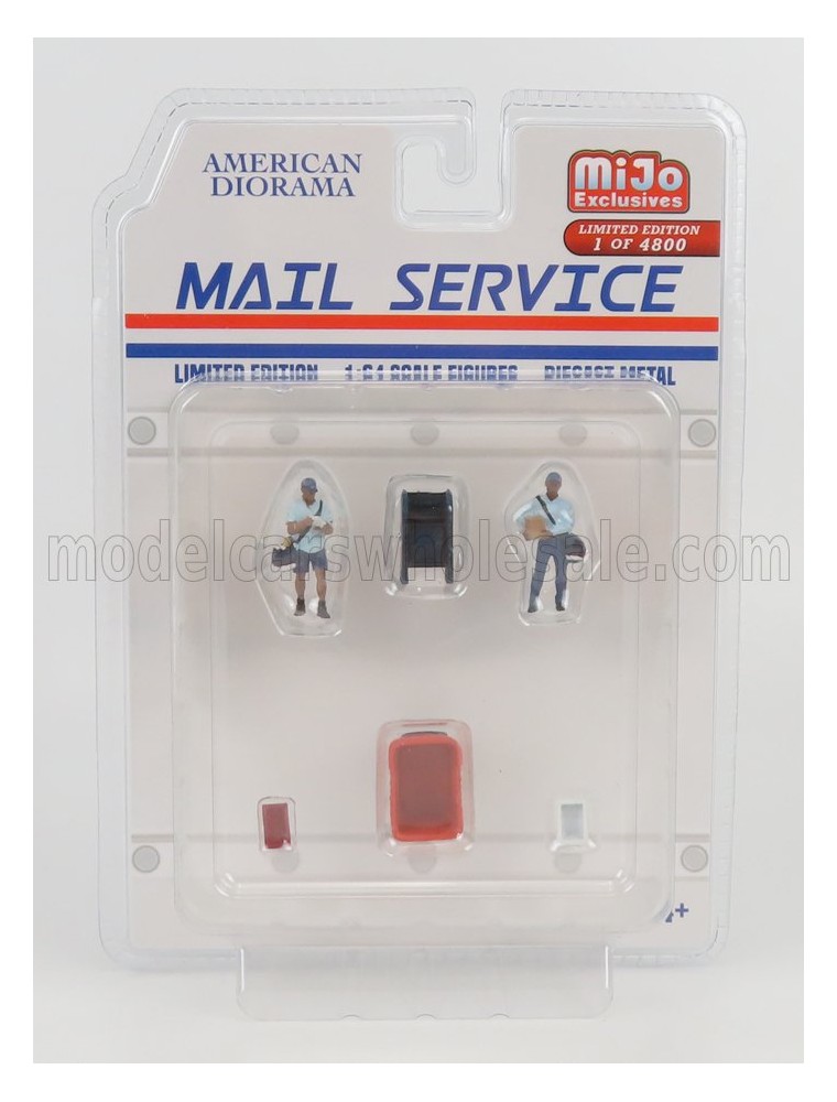 ACCESSORIES - SET MAIL SERVICE - 2X FIGURE - VARIOUS