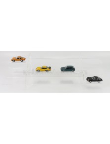 VETRINA DISPLAY BOX - ESPOSITORE - FOR 20 CARS 1/43 Lungh.LENGHT cm 63.0 X Largh.WIDTH cm 21.0 X Alt.HEIGHT cm 17.5 (altezza uti