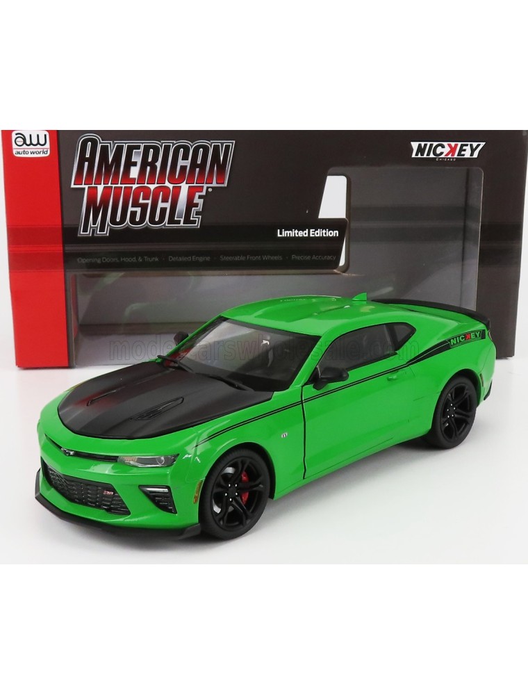 CHEVROLET - CAMARO SS 1LE NICKEY COUPE 2017 - GREEN BLACK