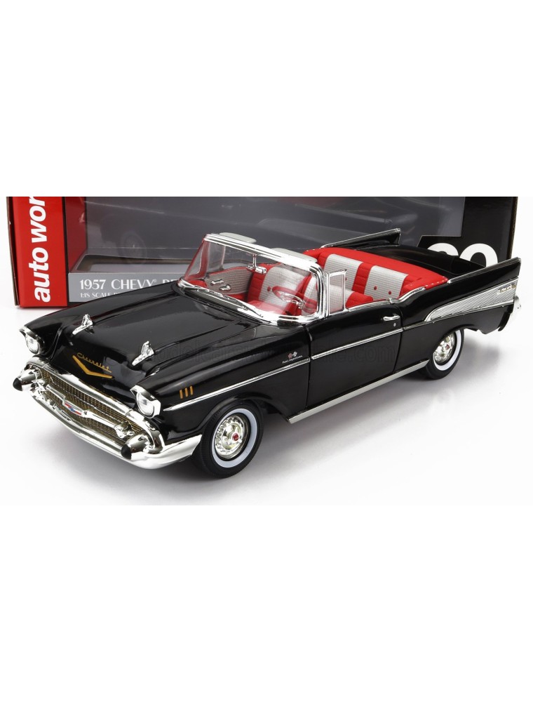 CHEVROLET - BEL AIR CABRIOLET - SPIDER 1955 - 007 JAMES BOND - Dr. NO  - LICENZA DI UCCIDERE - BLACK