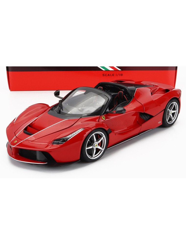 FERRARI - LAFERRARI APERTA SPIDER 2016 - ROSSO CORSA 322 - RED