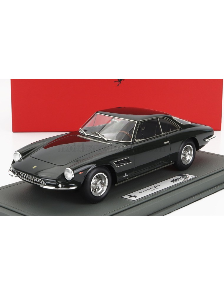 FERRARI - 500 SUPERFAST 2 SERIES COUPE 1965 - CON VETRINA - WITH SHOWCASE - GREEN