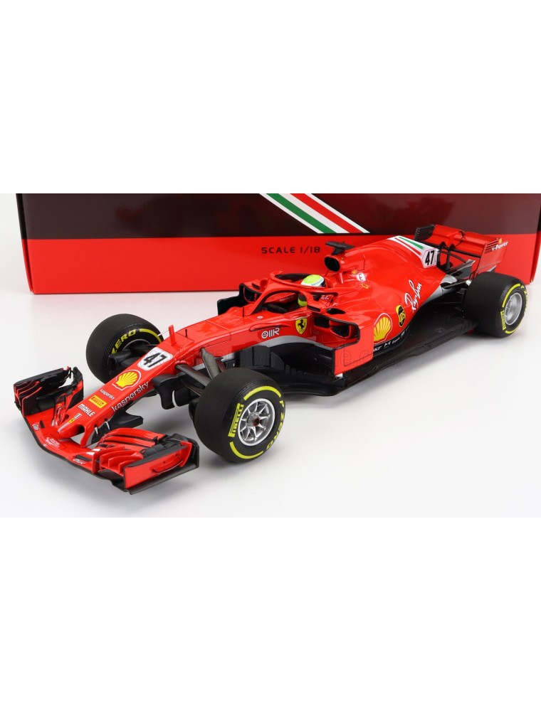 FERRARI - F1  SF71H N 47 TEST FIORANO ITALY 2018 MICK SCHUMACHER - RED