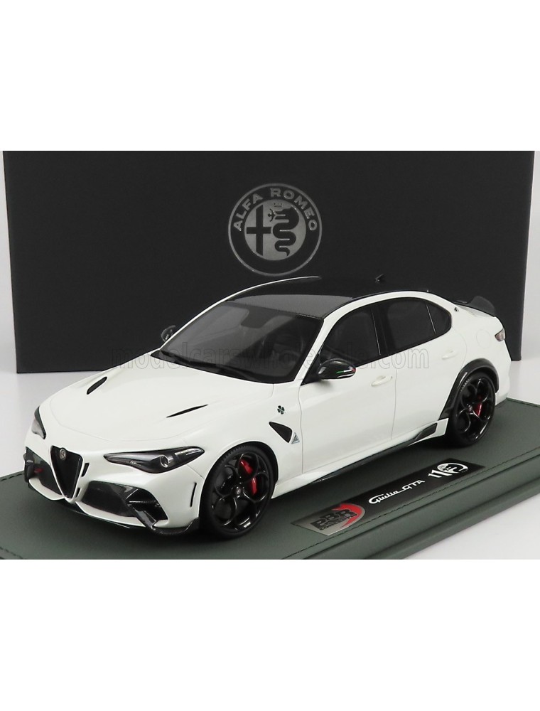 ALFA ROMEO - GIULIA GTA 2020 - CON VETRINA - WITH SHOWCASE - BIANCO TROFEO - WHITE