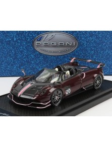 PAGANI - HUAYRA BC N 20 ROADSTER 2017 - BLACK CARBON - RED