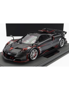 PAGANI - IMOLA 2020 - CON VETRINA - WITH SHOWCASE - DARK GREY MET RED