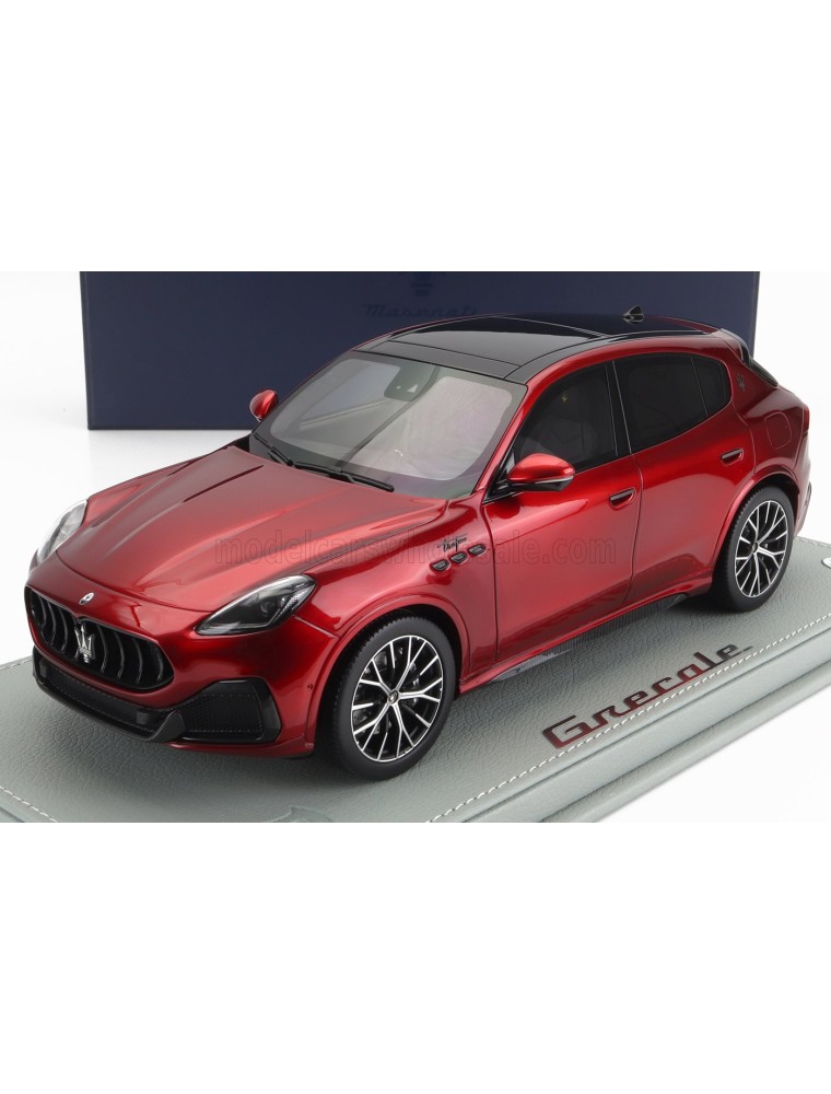 MASERATI - GRECALE TROFEO SUV 2023 - CON VETRINA - WITH SHOWCASE - ROSSO GRANTURISMO - RED MET