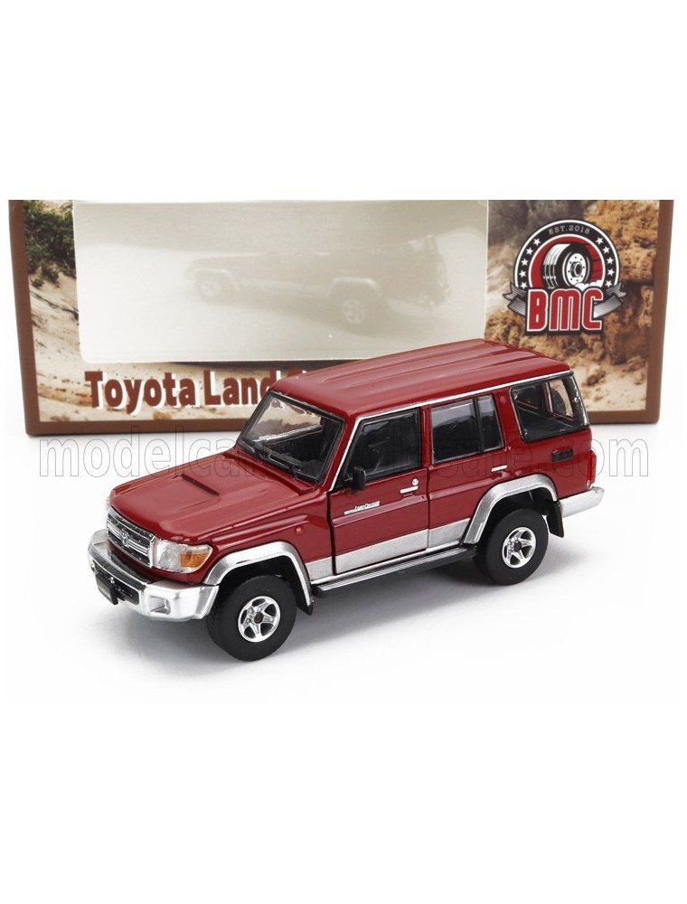 TOYOTA - LAND CRUISER LC76 2014 - RED SILVER