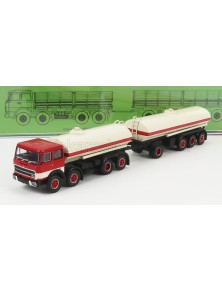 FIAT - 691 MILLEPIEDI TANKER TRUCK 1961 - WHITE RED