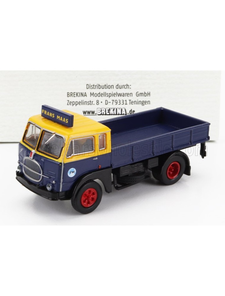 FIAT - 642 TRUCK PIANALE FRANS MAAS 1962 - BLUE YELLOW