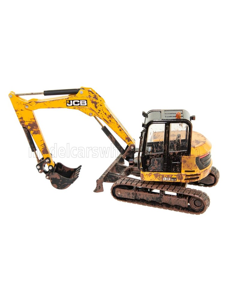 JCB - 86C-2 ESCAVATORE CINGOLATO TRACTOR 2012 - EXCAVATOR - YELLOW BLACK MOOD