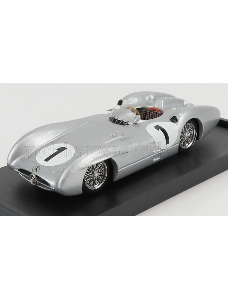 MERCEDES BENZ - F1  W196C N 1 BRITISH GP JUAN MANUEL FANGIO 1954 WORLD CHAMPION - SILVER