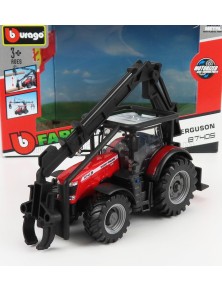 MASSEY FERGUSON - 8740S TRACTOR LOADER 2016 - RED