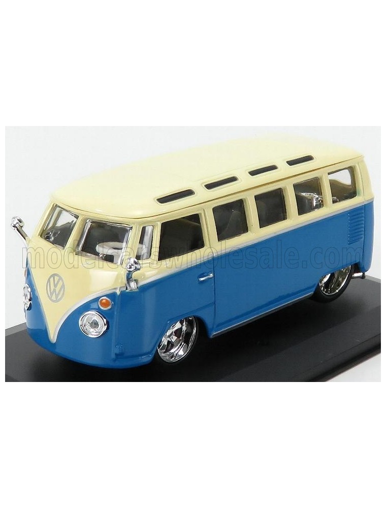 VOLKSWAGEN - T1 SAMBA MINIBUS CUSTOM 1967 - CREAM BLUE