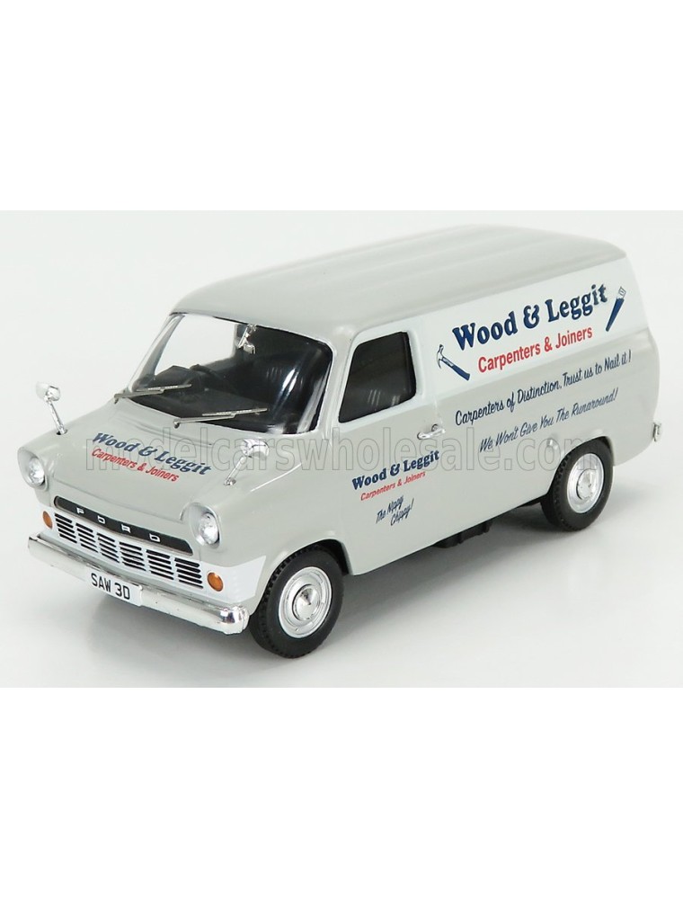 FORD ENGLAND - TRANSIT MKI VAN WOOD & LEGGIT 1970 - GREY