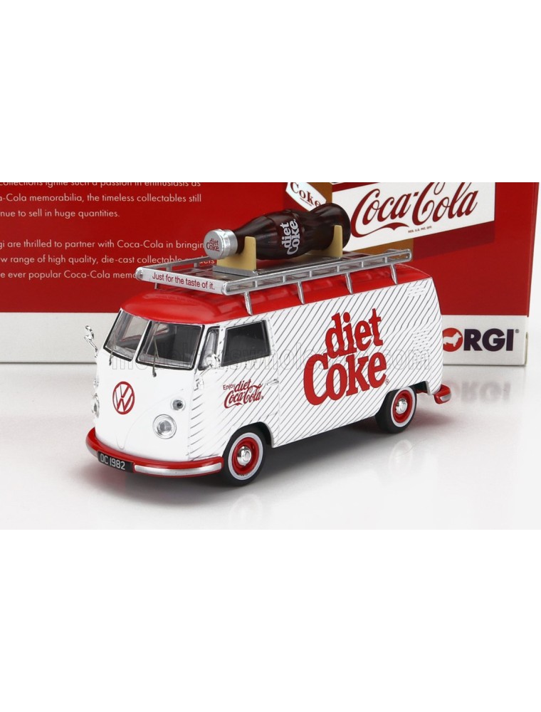 VOLKSWAGEN - T1 VAN DIET COKE COCA-COLA 1965 - WHITE RED