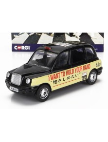 AUSTIN - LONDON TAXI LTI TX4 2007 - THE BEATLES - I WANT TO HOLD YOUR HAND - YELLOW BLACK