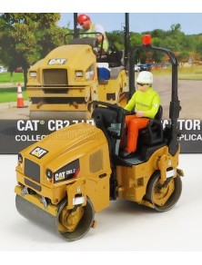 CATERPILLAR - CATCB2.7 RULLO VIBRANTE MONOTAMBURO - SCHIACCIASASSI - STONE CRUSHER ROLL - UTILITY COMPACTOR - YELLOW BLACK