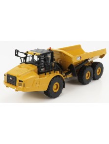 CATERPILLAR - CAT745 CASSONE RIBALTABILE CAVA 3-ASSI - ARTICULATED TRUCK - YELLOW BLACK