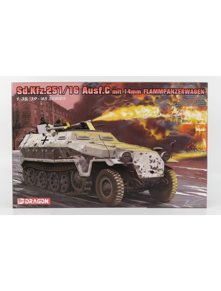 SD.KFZ - 251/16 TANK MILITARY 1944 - /