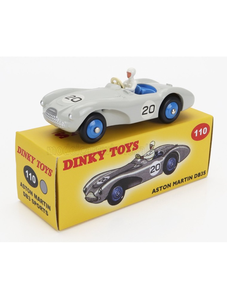 ASTON MARTIN - DB3 SPORTS SPIDER N 20 RACING 1950 - LIGHT GREY