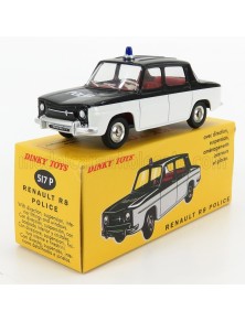 RENAULT - R8 POLICE 1961 - WHITE BLACK