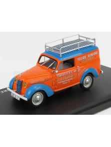 RENAULT - JAVAQUATRE VAN TOLERIE PEINTURE DEPANNAGE 1942 - ORANGE LIGHT BLUE