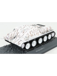 TANK - SU-122 CY-122 CARRO ARMATO 1943 - DAMAGE BLISTER BOX - MILITARY WHITE