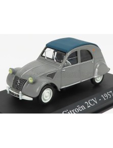 CITROEN - 2CV CABRIOLET CLOSED 1957 - CON VETRINA - WITH SHOWCASE - GREY