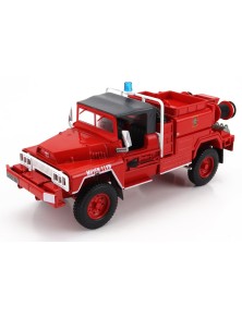 ACMAT - TPK 4x4 TANKER TRUCK 1985 - FIRE ENGINE - VIGILI DEL FUOCO - FEUERWEHR - RED WHITE GREY