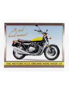 ACCESSORIES - METAL PLATE - KAWASAKI A REAL HEAD TURNER - VARIOUS