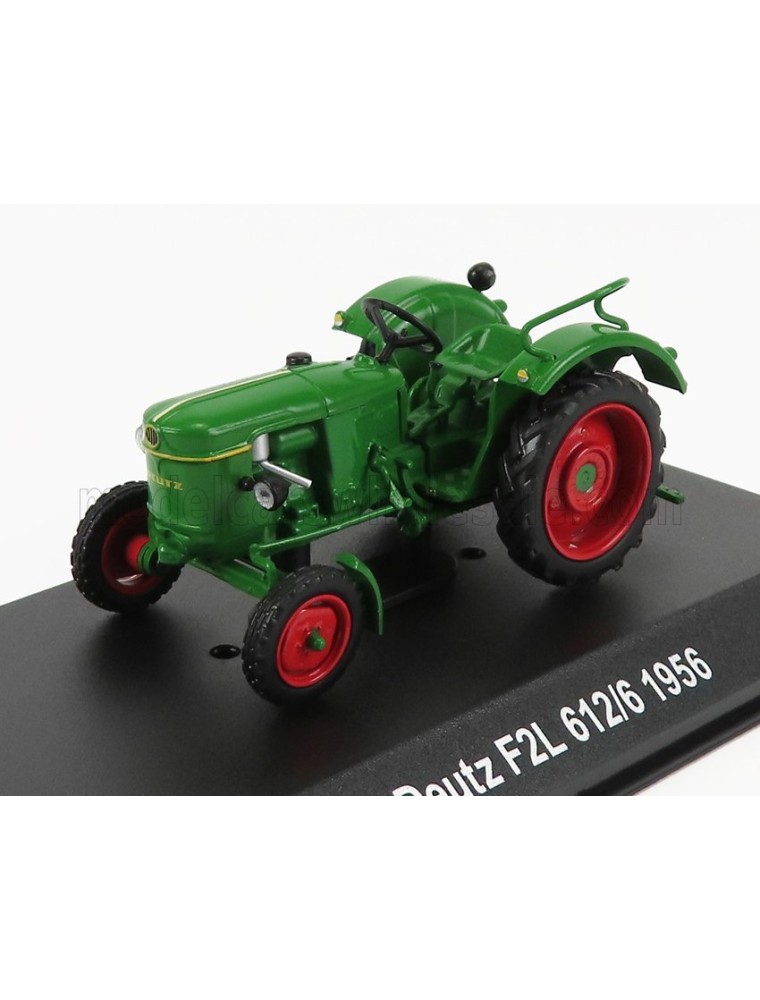 DEUTZ - F2L 612/6 TRACTOR 1956 - CON VETRINA - WITH SHOWCASE - GREEN