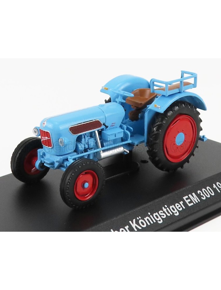 EICHER - KONIGSTIGER EM300 TRACTOR 1960 - CON VETRINA - WITH SHOWCASE - LIGHT BLUE