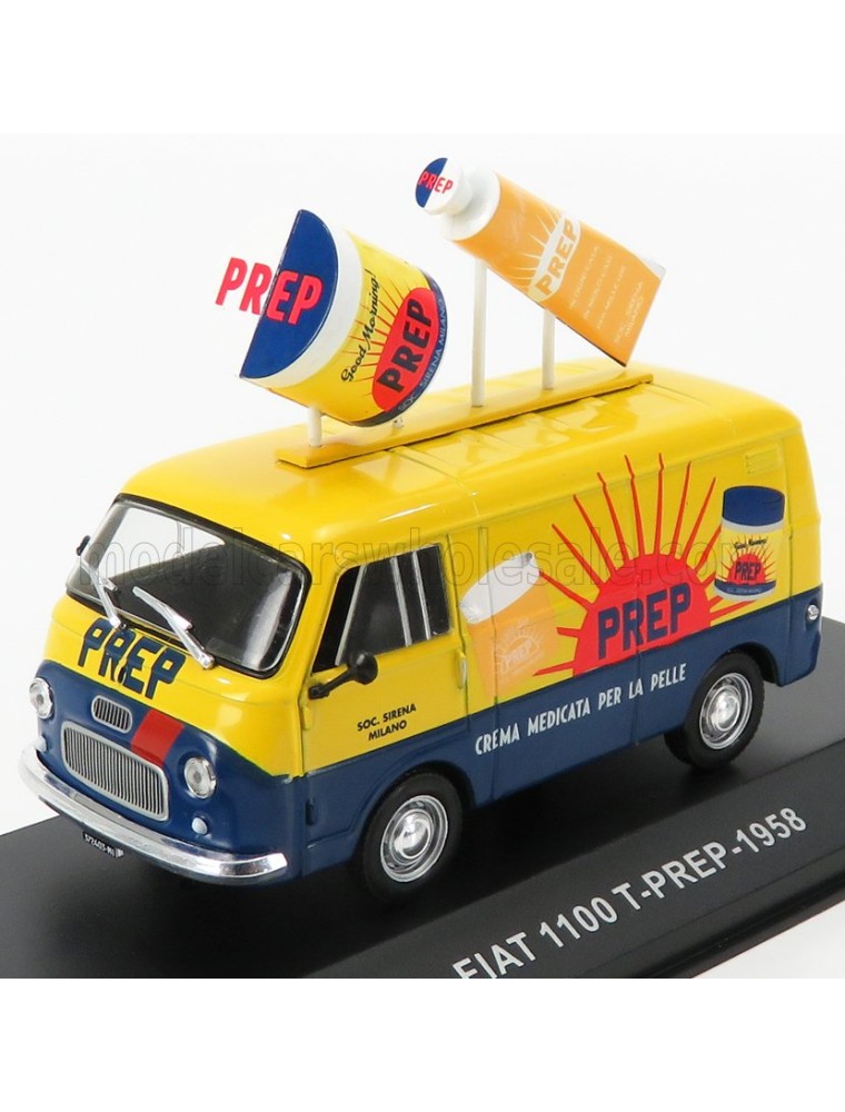 FIAT - 1100T VAN PREP 1958 - BLUE YELLOW