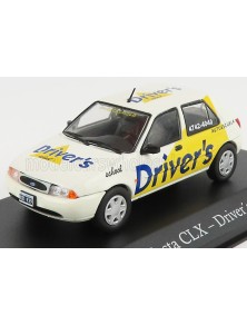 FORD ENGLAND - FIESTA CLX DRIVER'S 1997 - WHITE YELLOW