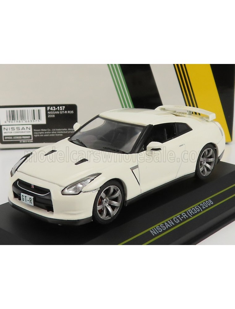 NISSAN - GT-R (R35) COUPE 2008 - WHITE