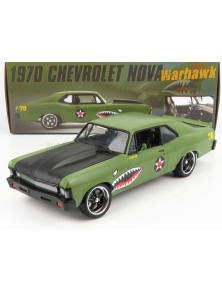 CHEVROLET - NOVA WARHAWK COUPE 1970 - GREEN BLACK