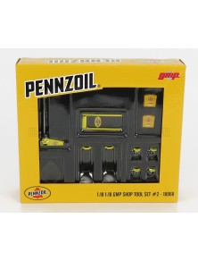 ACCESSORIES - SET OFFICINA GARAGE TOOL SET PENNZOIL - YELLOW BLACK