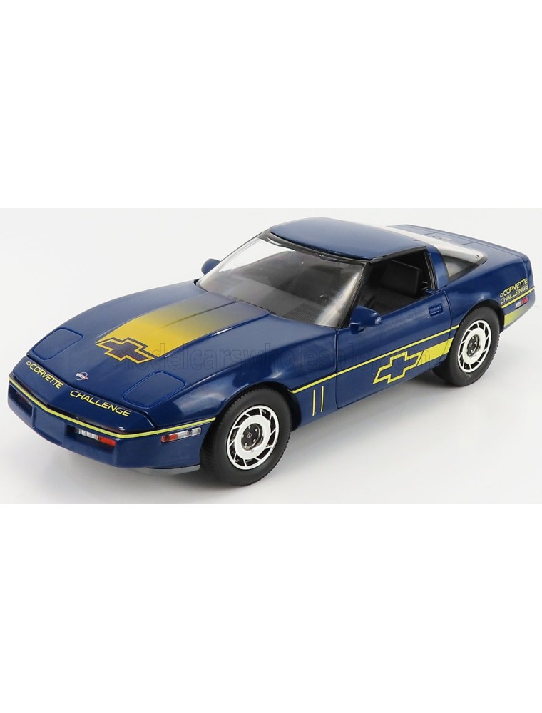 CHEVROLET - CORVETTE C4 1988 - BLUE YELLOW