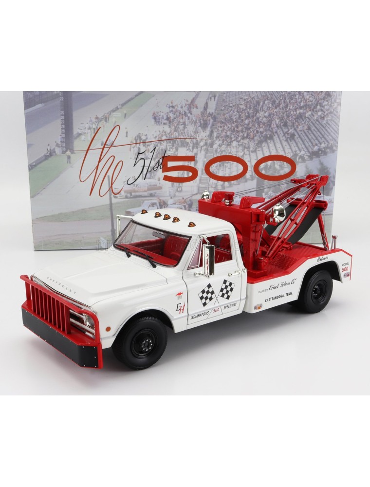 CHEVROLET - C-30 TRUCK PICK-UP DUALLY WRECKER 1967 - CARRO ATTREZZI - OFFICIAL COURTESY TRUCK 51st 500 MILE RACE INDIANAPOLIS - 