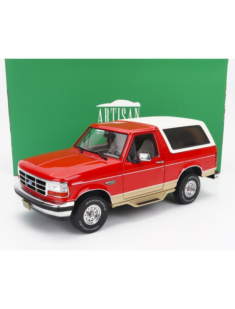 FORD USA - BRONCO 1994 - EDDIE BAUER EDITION - RED GOLD WHITE