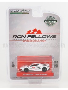 CHEVROLET - CORVETTE STINGRAY RON FELLOWS 2022 - WHITE RED BLACK